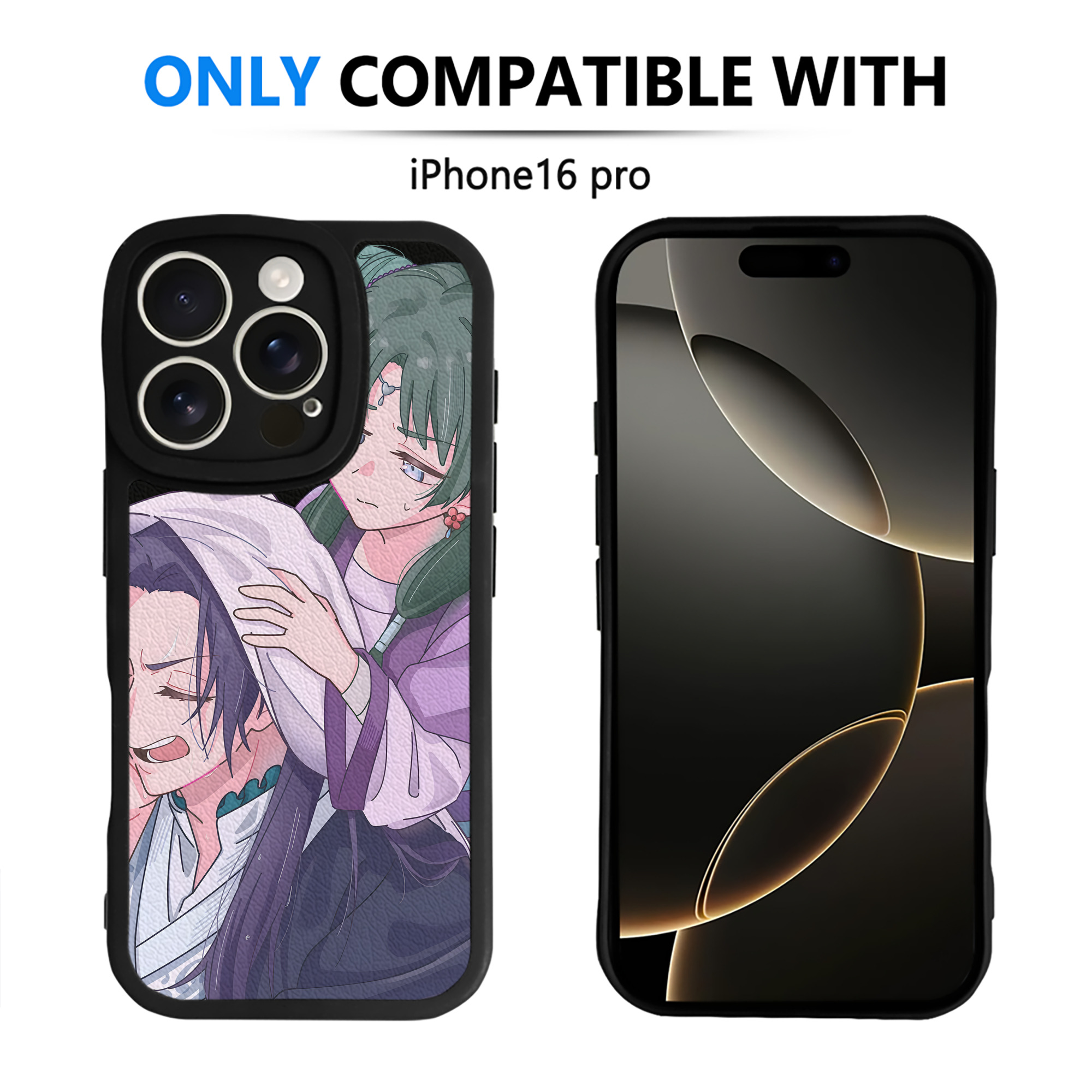 （画像用） 薬屋のひとりごと The Apothecary Diaries 【iPhone 16シリーズ対応】シリコンスマホケース（レザー調） 材質：シリコン